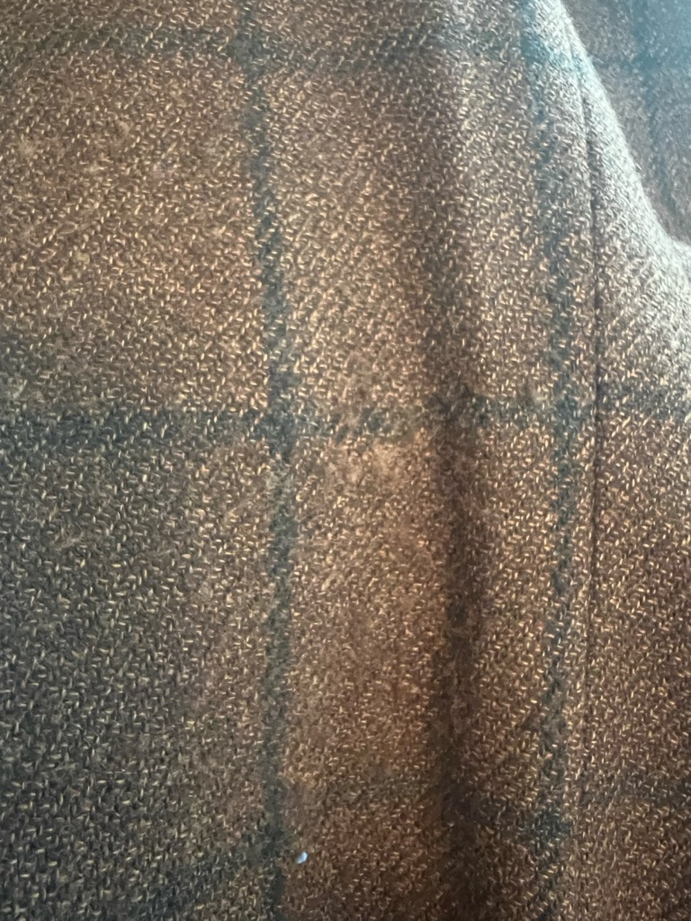 Made in Italy Saks Fifth Avenue Brown Plaid Blazer - Picture 16 of 16
